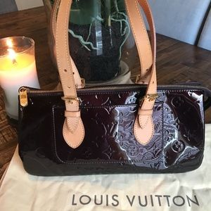 AUTHENTIC LOUIS VUITTON ROSEWOOD AMARANTE MONOGRAM